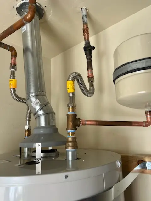 Water heater installation and plumbing repair in Brookline
